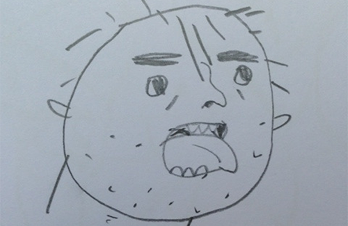 While we wait for Ping Zhu's new site to launch, here's some of her ugly drawings