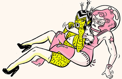 Tuesday Bassen's got bad-ass girl gangs covered!