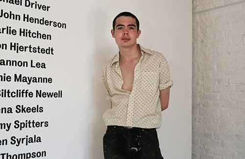 Vibrant, playful work from Camberwell grad and painter Lewis-John Henderson