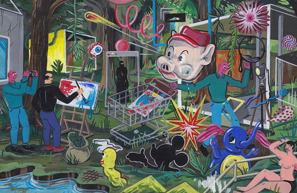 Inside The Brain of Brecht Vandenbroucke: A specially-commissioned comic by one of the art world's fiercest critics