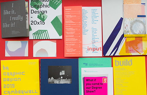 Voilà! Our round-up of the best degree show identities we've seen this year