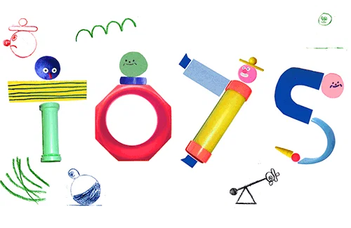 We check in with Ed Cheverton, busiest collage and toy-maker in town