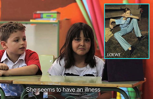 Yolanda Dominguez asks kids to describe what they see in fashion campaigns