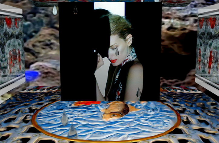 Nick Knight and Mary Katrantzou collaborate on a striking fashion film