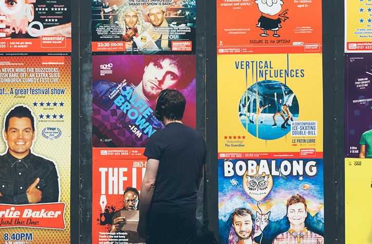 Funny how? The art of the Edinburgh Fringe comedy poster