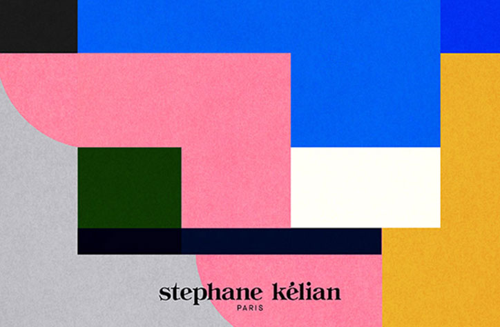 Les Graphiquants puts together a lovely bit of art direction for Stéphane Kélian