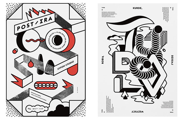 Polish design practice Syfon Studio teaches us a thing or two about poster design