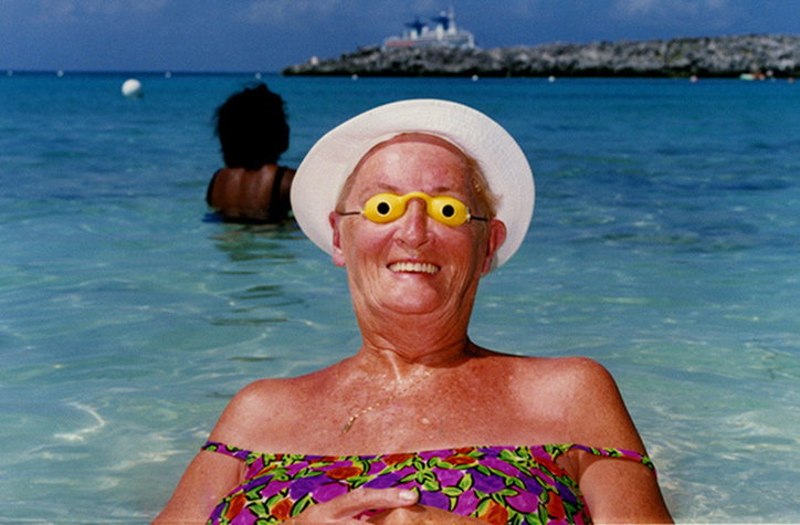Brilliant photographs of holidaymakers on cruise ships in the 1990s