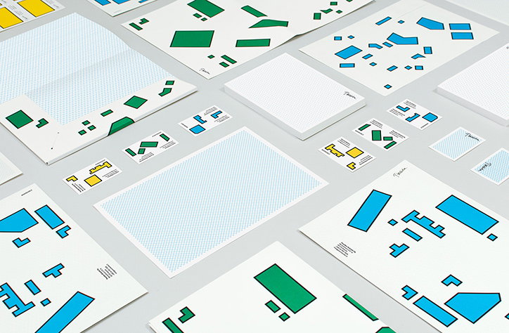 More from Kokoro & Moi: this time a graphic identity inspired by geometric abstraction