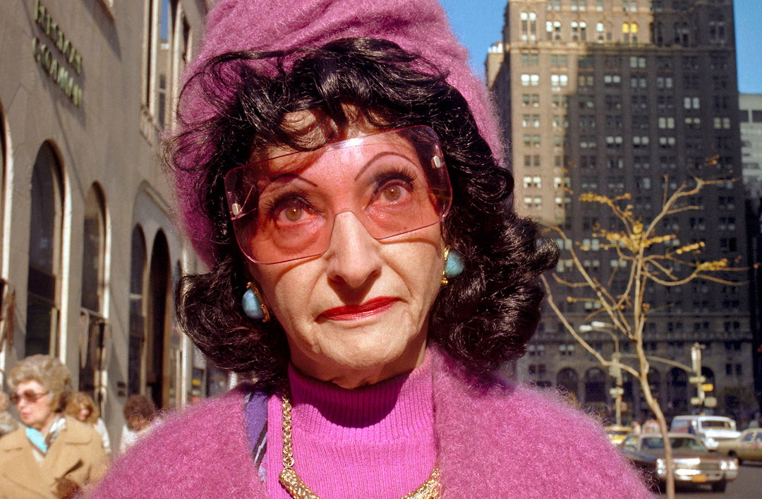Up close with an eccentric and colourful cast of 70s passers-by, courtesy of Charles Traub