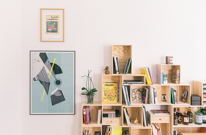 Freunde von Freunden lets us into the studio and home of graphic designer Andreas Jarner