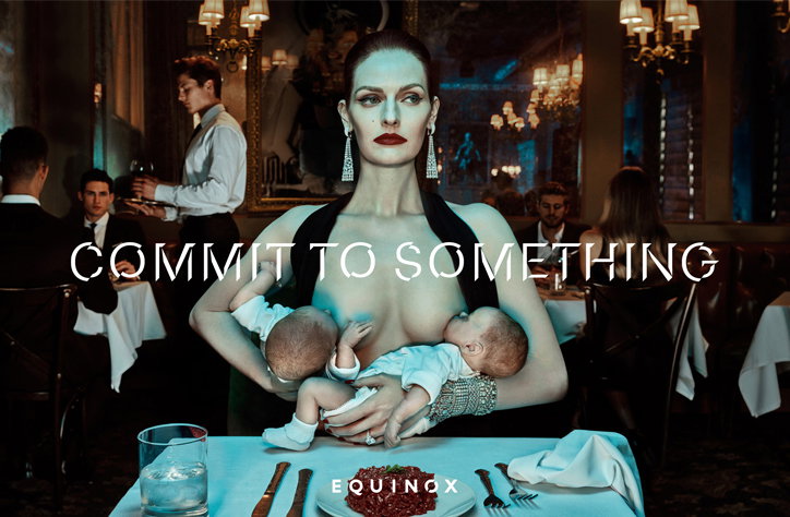Wieden+Kennedy's provocative Commit to Something campaign for Equinox