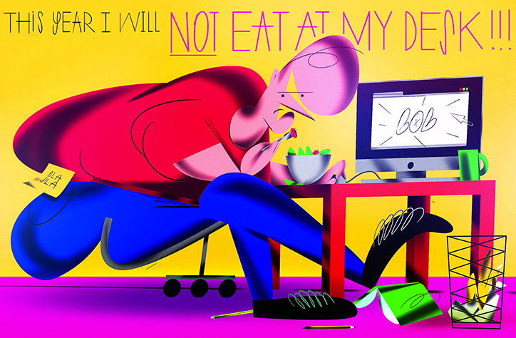 Bráulio Amado: This year I will not eat at my desk