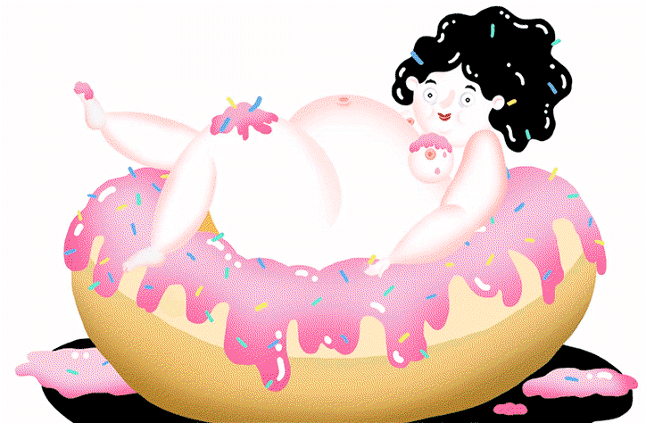 Fat, feminism and fear of Instagram: Sofia Hydman's superb gifs