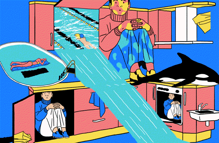 Mind-bending work from Russian illustrator Andrey Kasay 