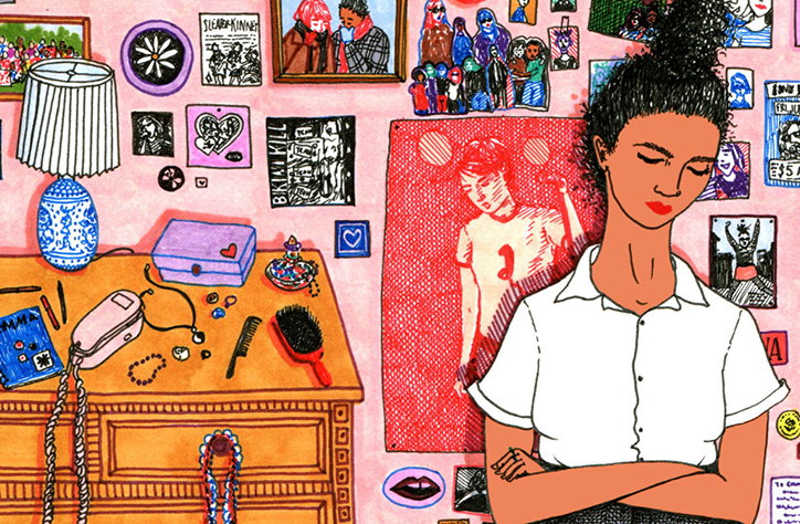 Illustrator Sally Nixon celebrates fabulous females in her charming vignettes
