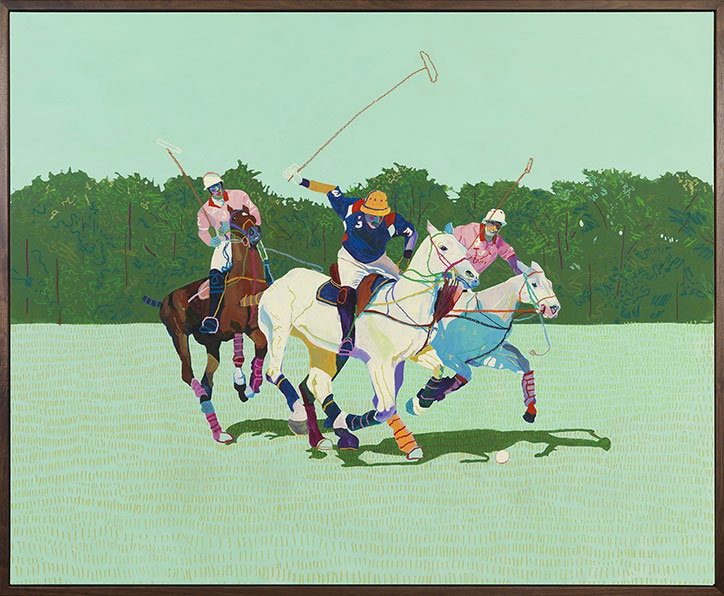 Andy-Dixon_-Polo_-2015_-acrylic_-house-paint_-and-oil-pastel-on-canvas_-144.8-x-177.8-cm_-57-x-70-in.jpg