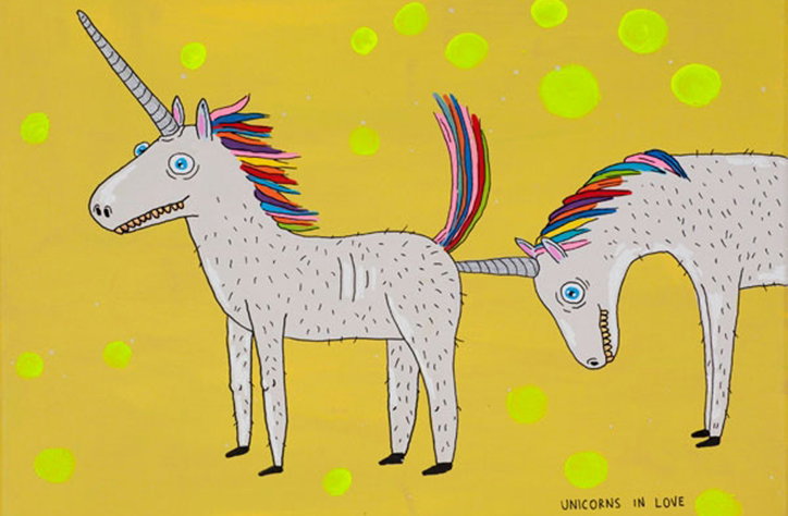 Laurina Paperina's dark, weird but charming work