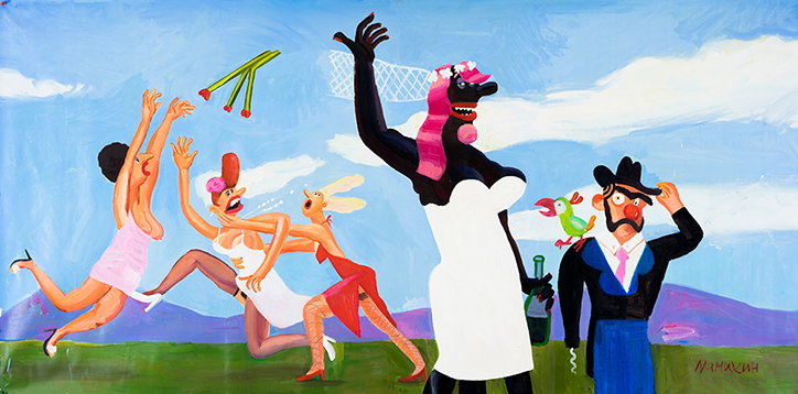 Three-legged_bearded_woman_throws_a_wedding_bouquet_roma_manikhin_main.jpg
