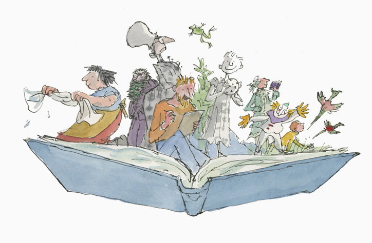 Quentin Blake retrospective opening this weekend at National Museum Cardiff