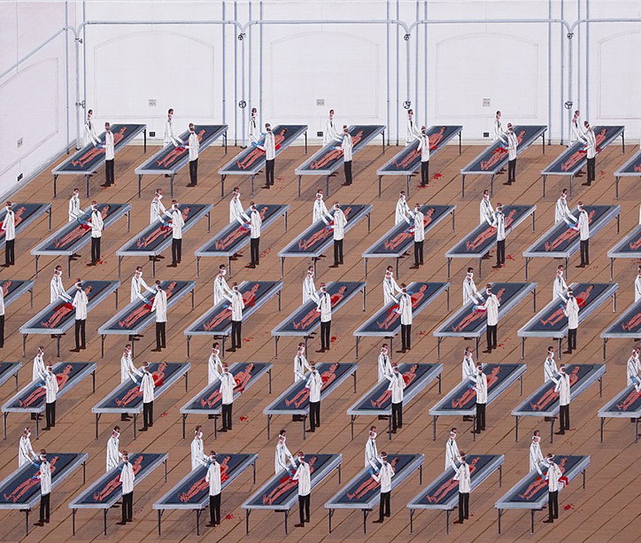 Ian_Davis_paintings_of_uniformity_and_homogeneity_expert_advice_josh_lilley_exhibition_5.jpg