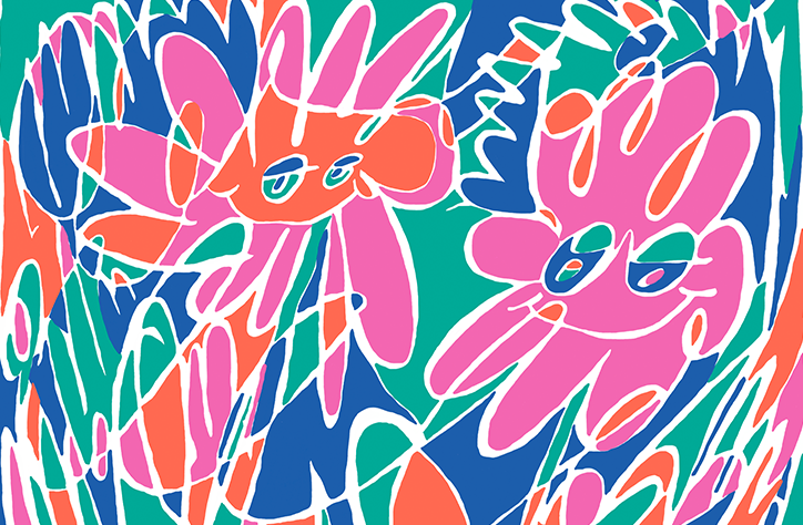 Artist Howard Fonda captures the vibrancy of summer for Ace & Tate