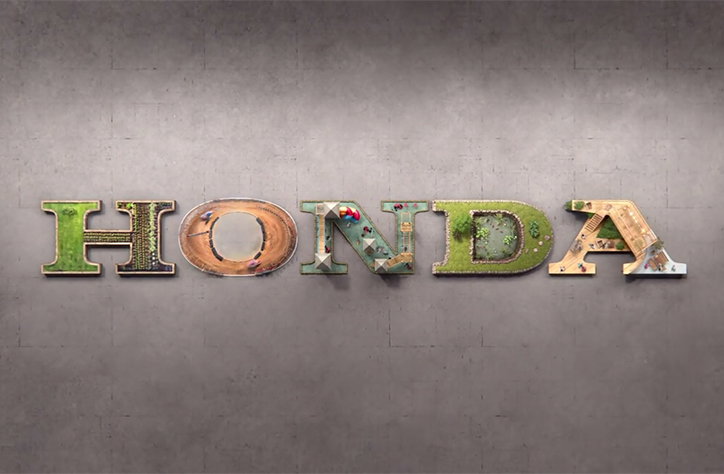 PES creates an epic scale, long-exposure stop motion film for Honda