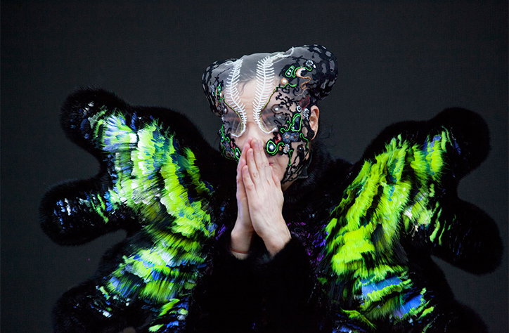 Björk Vulnicura: inside the creation of the kafkaesque headpieces