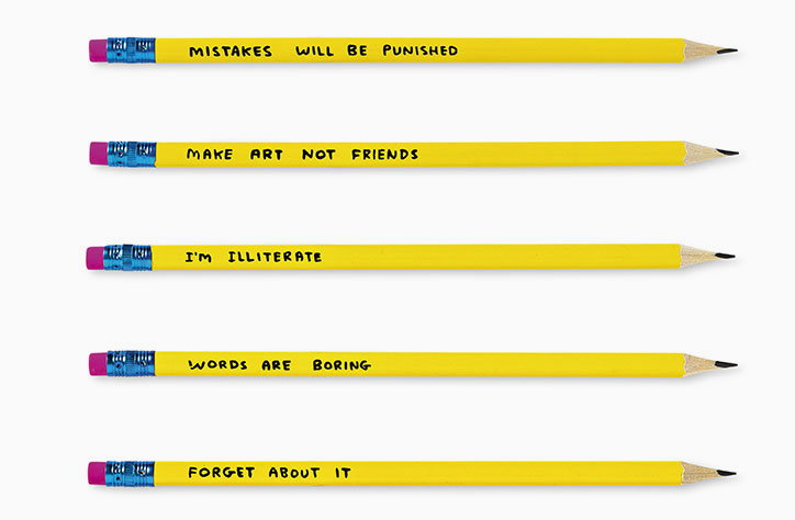 David Shrigley designs a stationery range for Tiger