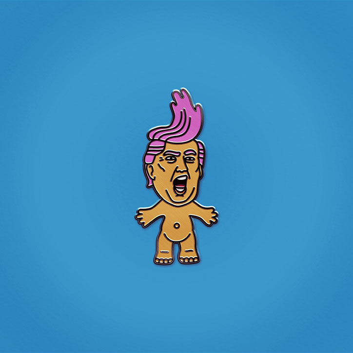Sagmeister-Walsh-Trump-pin-badges_troll-doll.jpg