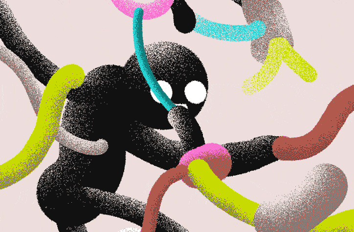 Animator Ori Toor’s captivating series of looping, lo-fi gifs