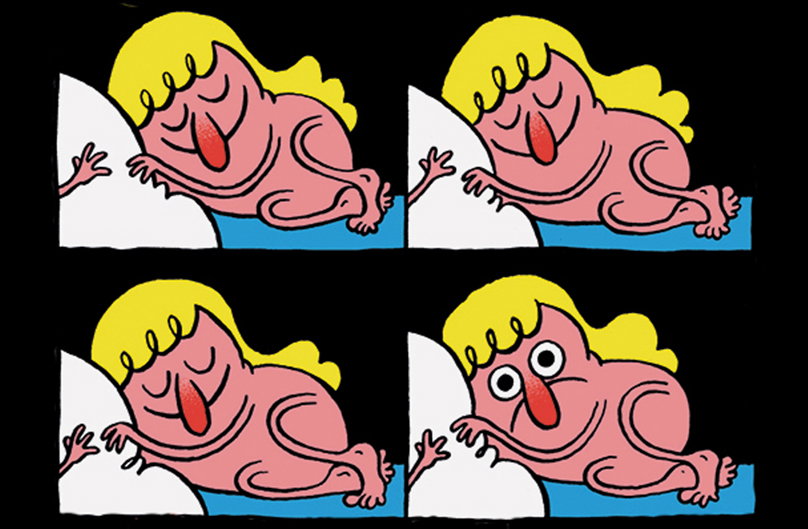 A "stress opus" from cartoonist Nadine Redlich
