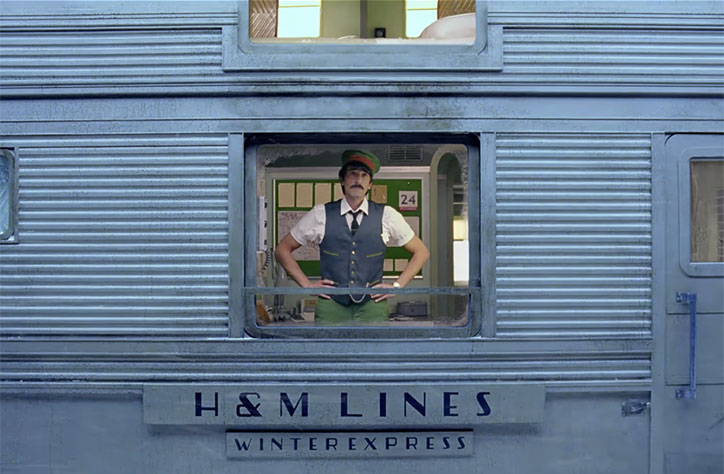 Wes Anderson directs H&M Christmas advert starring Adrien Brody
