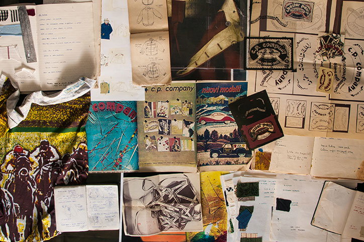 Massimo Osti retrospective features archive posters and designs