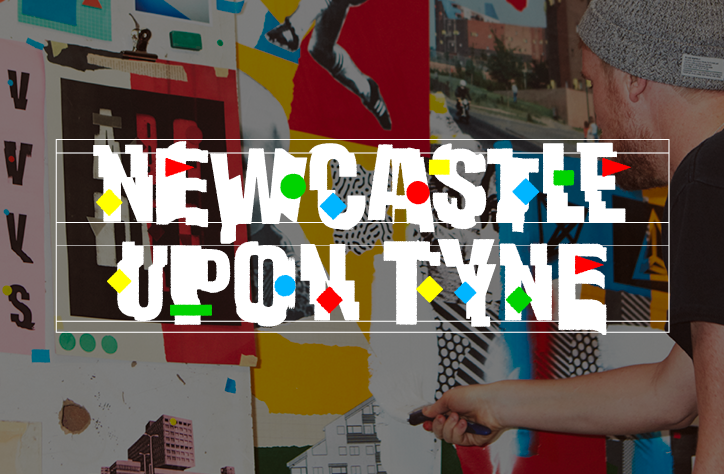 Local Characters: Jimmy Turrell creates a bespoke typeface inspired by Newcastle’s Byker Wall