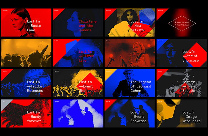 O Street creates adaptable brand refresh for Last.fm inspired by sound waves