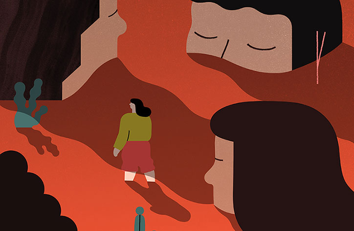 Step into illustrator Jing Wei's wobbly parallel universe