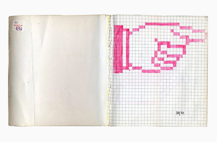 Inside Susan Kare’s sketchbooks are the makings of Mac’s graphic interfaces