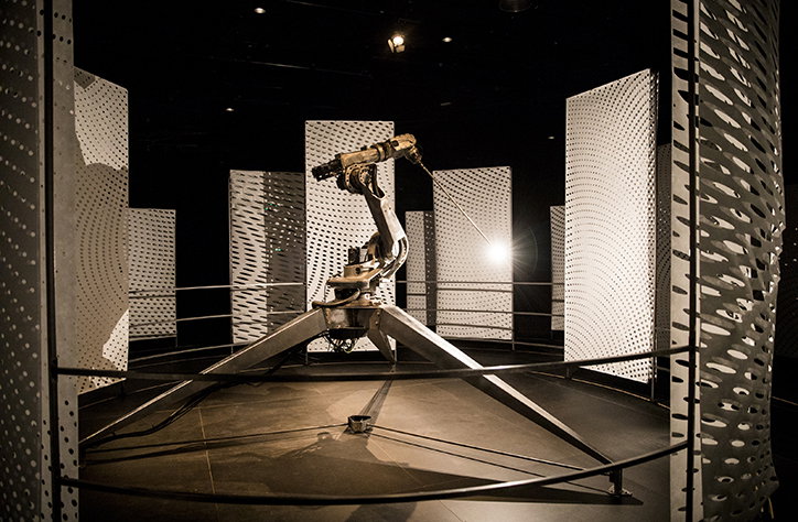 Conrad Shawcross explores the “riddle and mystery” of objects in new light work for the Barbican