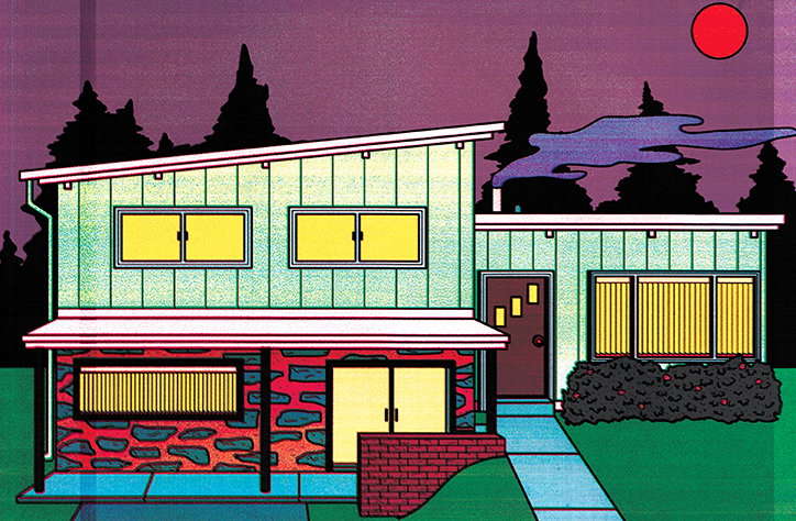 George Wylesol’s experimental illustrations are inspired by found imagery