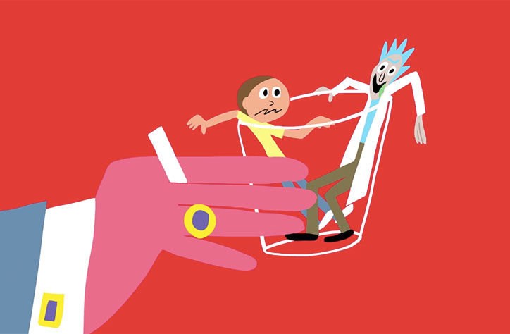 Rick and Morty’s Exquisite Corpse trailer features 22 animators including Simon Landrein and Bendik Kaltenborn
