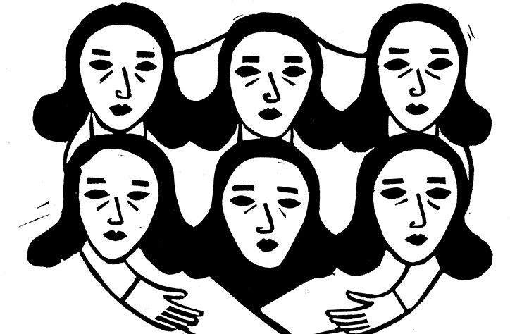 Noa Snir visualises mental disorders through her series of minimalist linocut prints