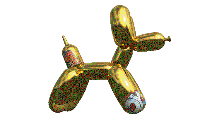 Sebastian-Errazuriz-vandalises-Snapchat-Jeff-Koons-Balloon-Dog-art-itsnicethat.gif