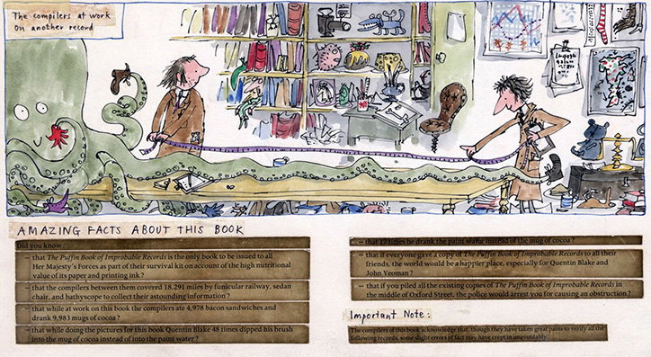 QuentinBlake-TheWorld'sLaziestDuckandOtherImprobableRecords-Exhibition-itsnicethat-03.jpg