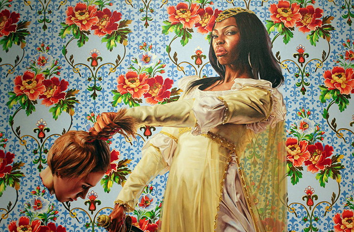 Kehinde Wiley becomes the first black artist to paint an American president