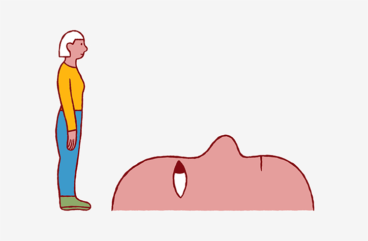 Stina Löfgren illustrates a first aid kit for those experiencing sorrow