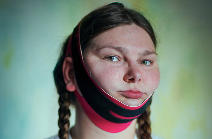 Photographer Evija Laivina explores the ridiculous reality of the beauty industry