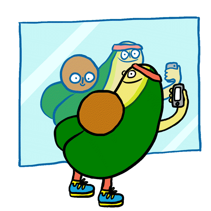 cecile-dormeau-avocado-mitch-mitchy-illustration-pictoplasma-itsnicethat-2.gif