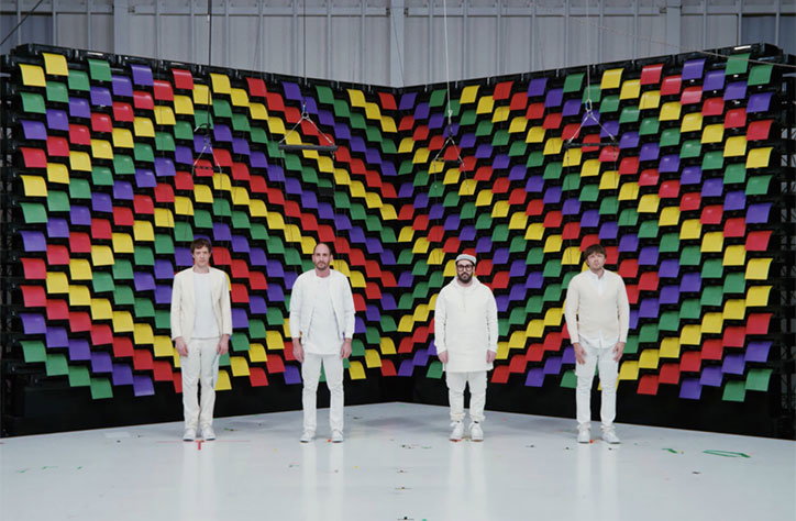 OK Go release latest epic video featuring 567 printers, and a lot of paper