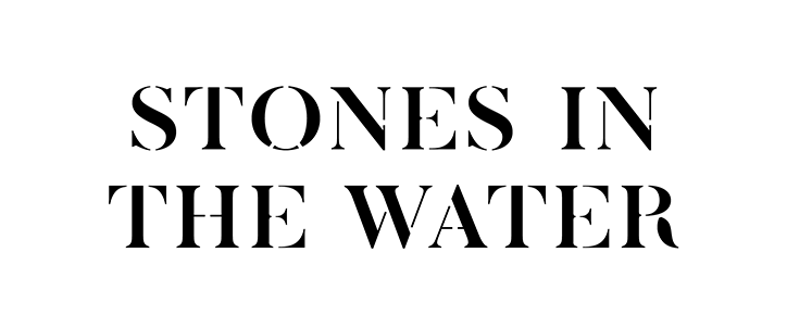 A solid black rectangle centered on a plain white background.